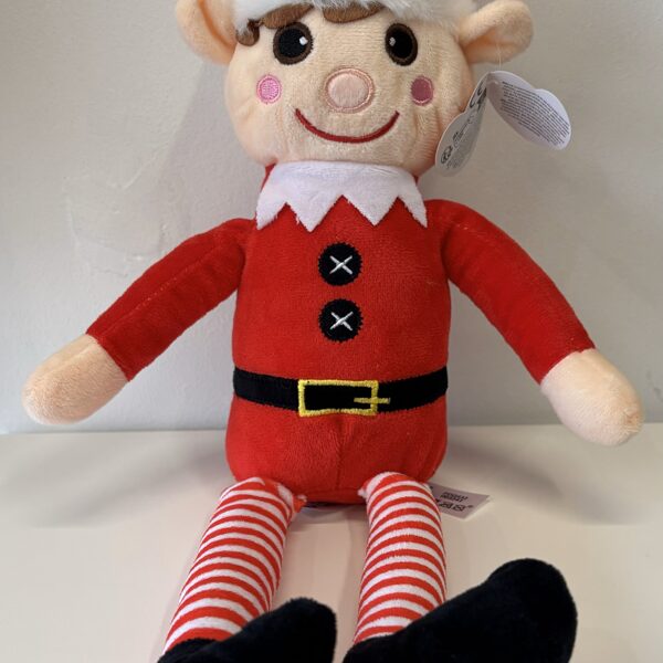 Peluche lutin de noel 9€