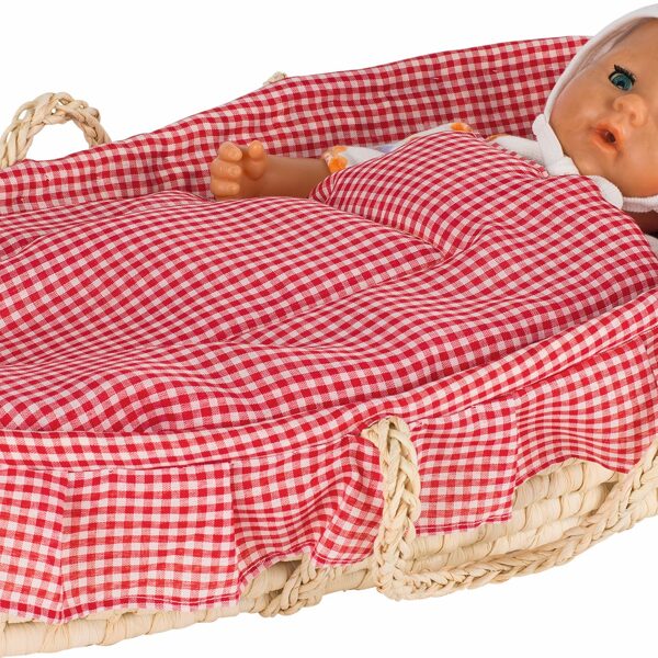15252 Couffin pour poupees avec linge de lit 32€