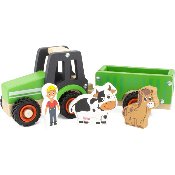 1567 Tracteur et remorque 25€