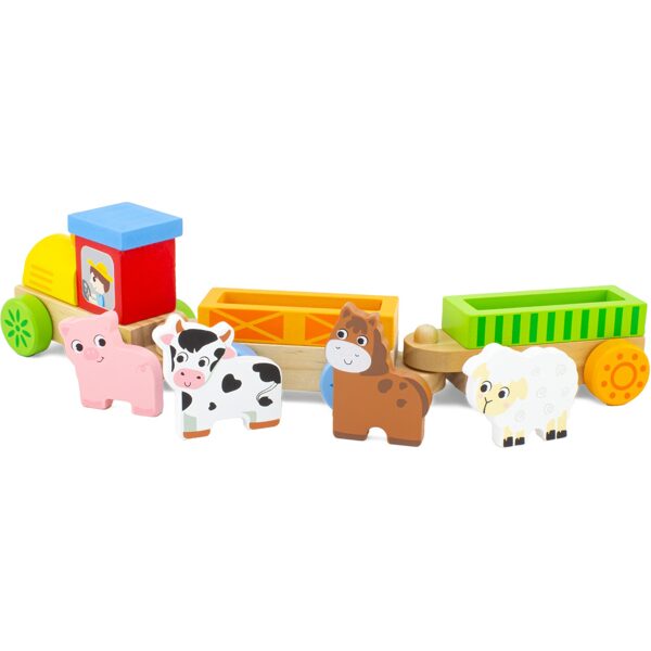 1571 Le train transport d animaux 25€