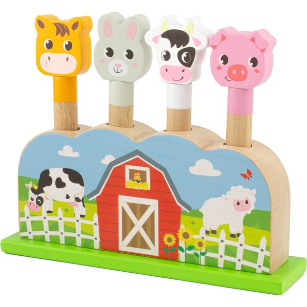 1576 Pop-up les amis de la ferme 23€