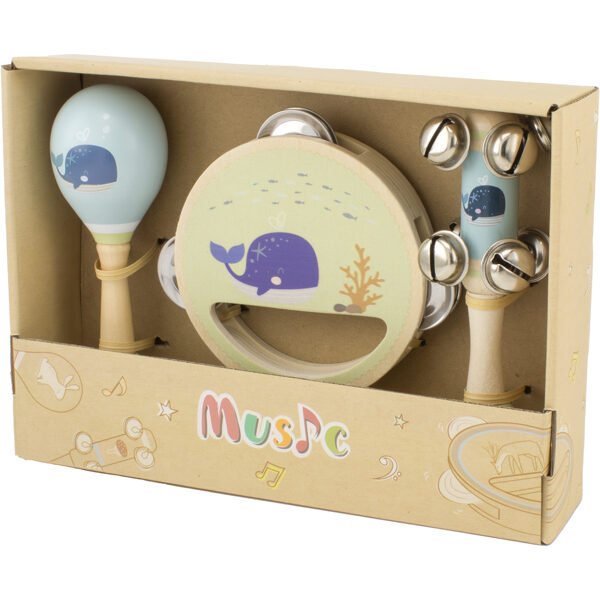 239621 Set musical baleine 26€