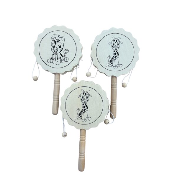 Tambourin a colorier