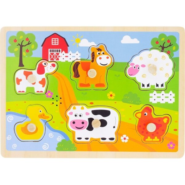 1526 Puzzle sonore la ferme 28€