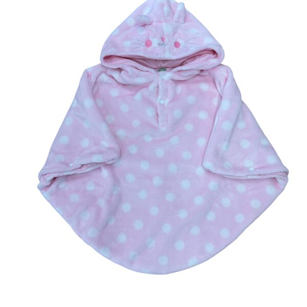 16338 Poncho en polaire 27€ taille 6-12mois