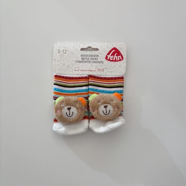 91519 Chaussettes hochets taille 0-12mois 12€