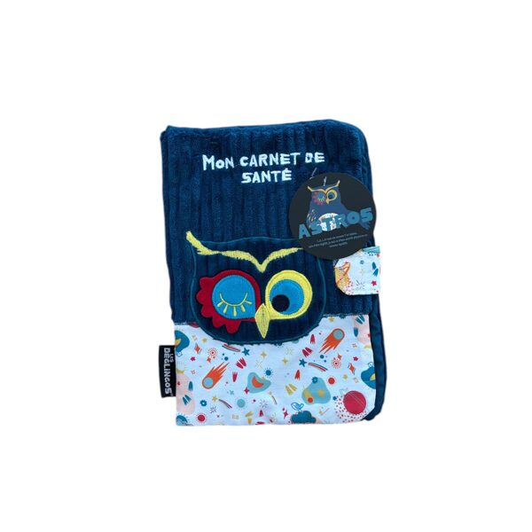 31535 Protege carnet de sante le hibou 24€