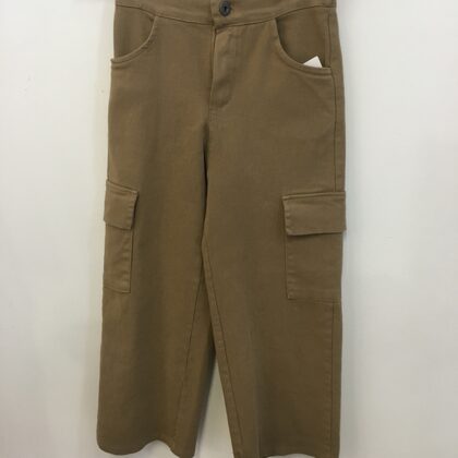  Pantalon toile camel 28€  taille 10ans