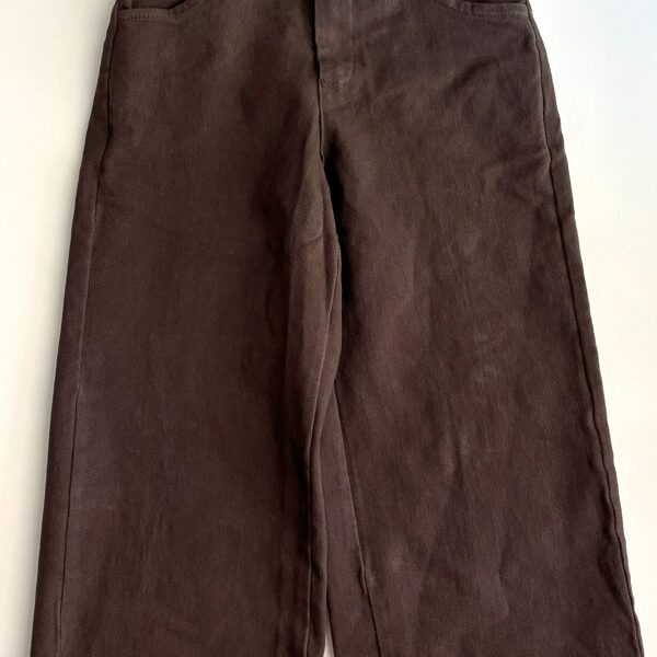 Pantalon toile marron  29€ taille 4/6/10/14ans