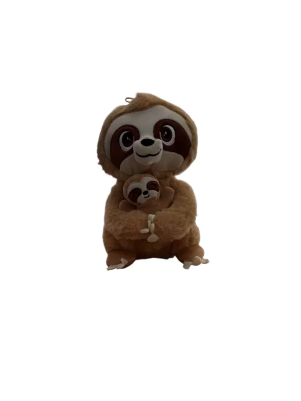 Peluche paresseux et bebe 13€