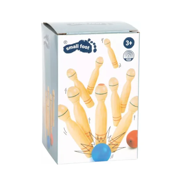 1052 Jeu de quilles en bois 26€