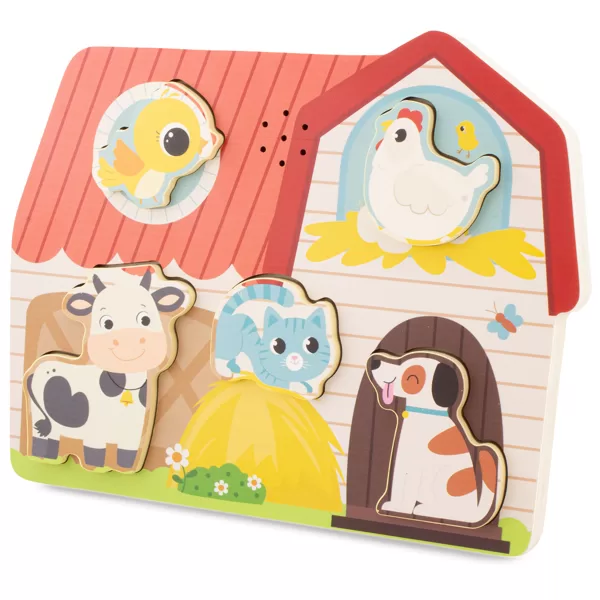 1579 Puzzle sonore la ferme 24€