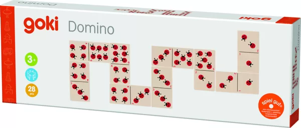 56716 Dominos coccinelles 11€