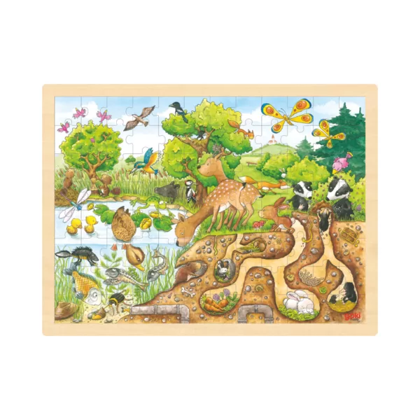 57582 Puzzle decouverte de la nature 13€