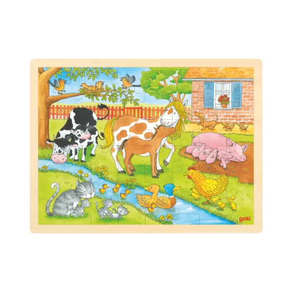 57745 Puzzle, vie a la ferme 13€