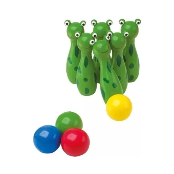 8166 Quilles grenouilles 22€
