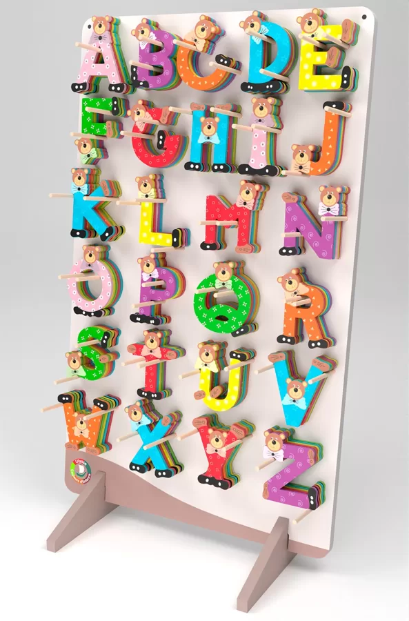 Lettre ourson  2€
