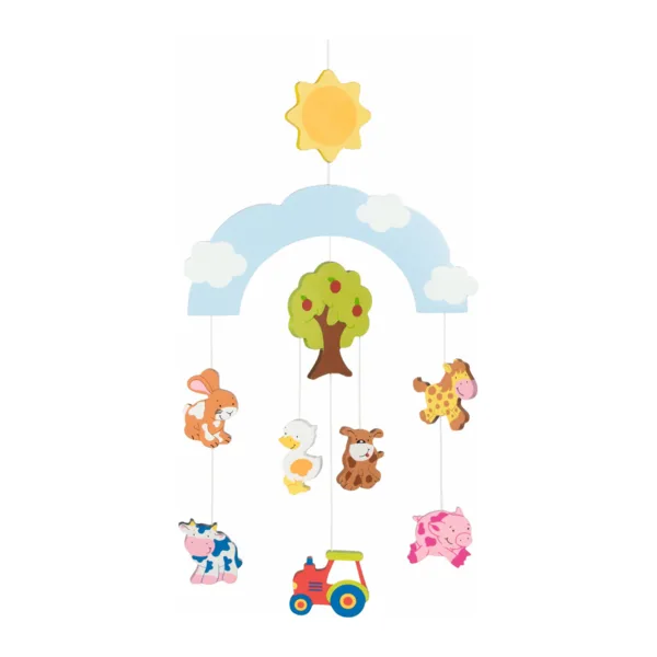 52901 Mobile animaux de la ferme 16€
