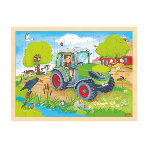 57326 Puzzle tracteur 13€
