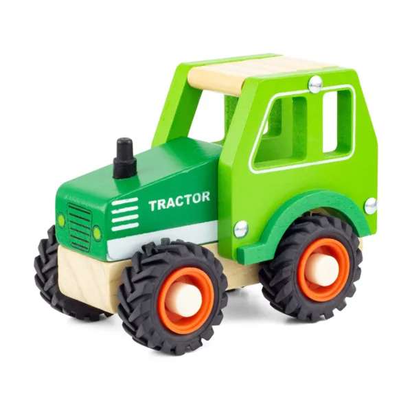 1513 Tracteur en bois 16€