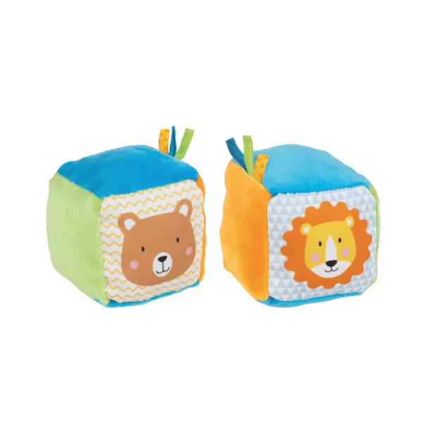 65304 Cube avec grelot et papier qui crepite 6€&nbsp; la piece