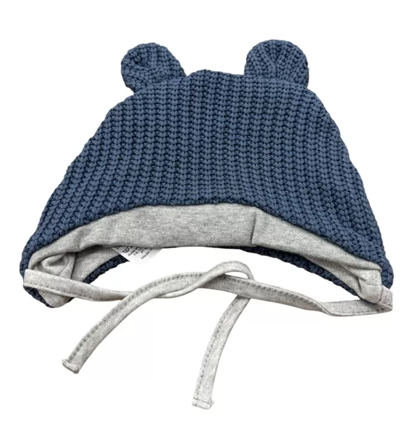 15902 Bonnet avec doublure marine  