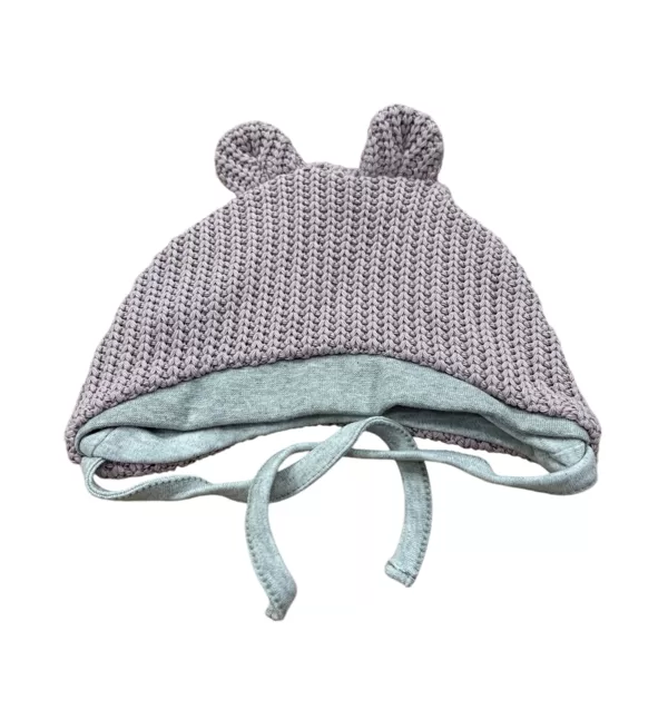 15894 Bonnet avec doublure rose 