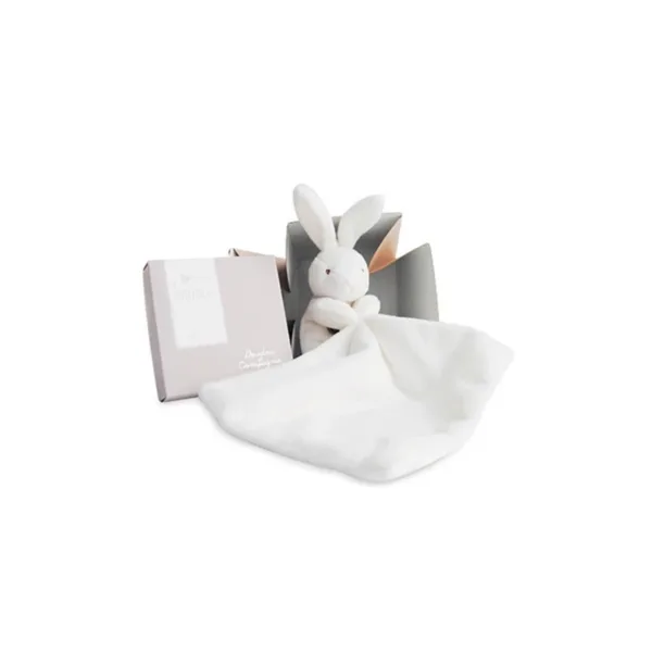DC 303 doudou lapin blanc 18€