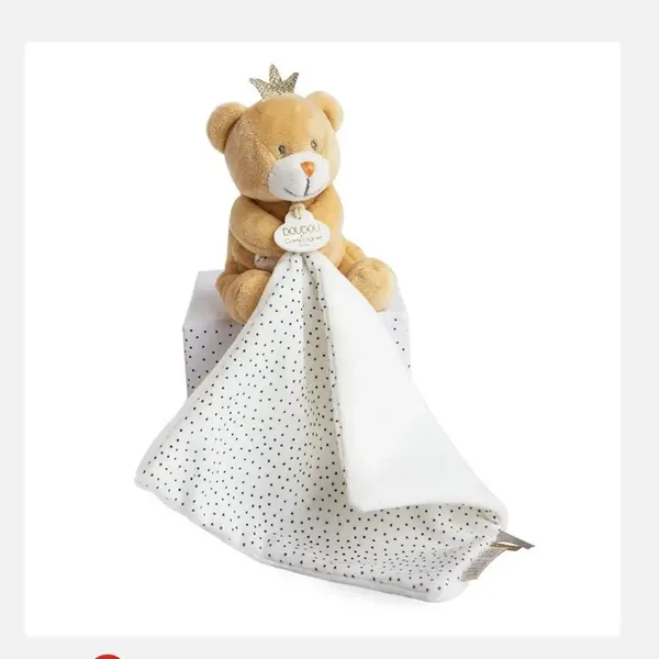 DC3515 Doudou ours petit roi 19