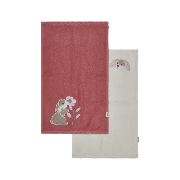 Serviette eponge le lapin 16€ les deux